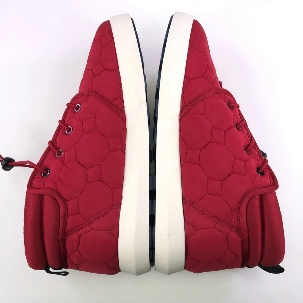 Sun Stone Fin Quilted Lace-Up Puffer Mens Boots, Size 10.5M - Picture 2 of 10